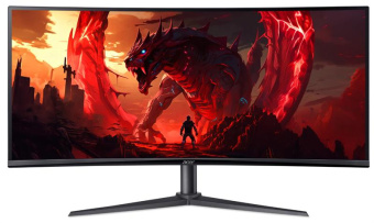 Монитор Acer 34" Nitro XZ342CUV3bmiiphx черный VA LED 1ms 21:9 HDMI M/M HAS 400cd 178гр/178гр 3440x1440 180Hz DP 2K от магазина РЭССИ