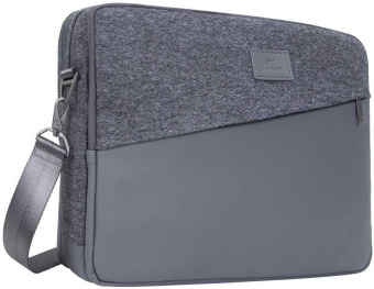 Сумка для ноутбука 15.6" Riva 7930 серый полиэстер от магазина РЭССИ