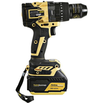 Аккумуляторный шуруповерт Hanskonner 1BatterySystem HCD18165BLI от магазина РЭССИ