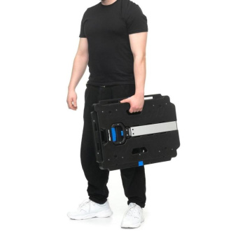 Платформенная складная тележка СТЕЛЛА-ТЕХНИК алюминий сталь пластик грузоподъемность 137 кг FW-99HA от магазина РЭССИ