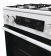 Картинка Плита Комбинированная Gorenje GK5C60WJ белый (без крышки) реш.сталь от магазина РЭССИ Плита Комбинированная Gorenje GK5C60WJ белый (без крышки) реш.сталь от магазина РЭССИ