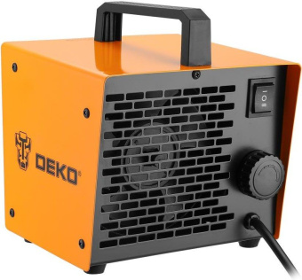 Тепловая пушка электрическая Deko DKIH2200 2200Вт желтый/черный от магазина РЭССИ