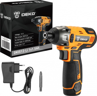 Гайковерт Deko DKIS12-L аккум. патрон:шестигр.1/4" (063-4105) от магазина РЭССИ