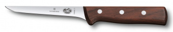 Нож кухонный Victorinox Wood (5.6406.12) стальной обвалочный лезв.120мм прямая заточка дерево от магазина РЭССИ