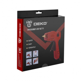 Клеевой пистолет Deko DKGG120 120Вт (063-4975) от магазина РЭССИ