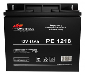 Батарея для ИБП Prometheus Energy PE 1218 12В 18Ач от магазина РЭССИ