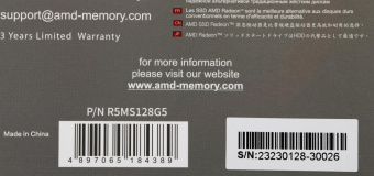 Накопитель SSD AMD SATA 128GB R5MS128G5 Radeon R5 mSATA от магазина РЭССИ