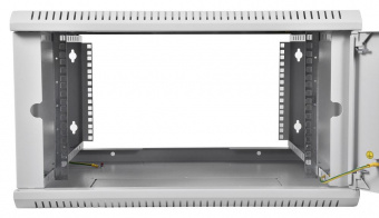 Шкаф коммутационный ЦМО ШРН-ЭКОНОМ (ШРН-Э-12.350) настенный 12U 600x350мм пер.дв.стекл 85кг серый 300мм от магазина РЭССИ