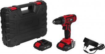 Дрель-шуруповерт Elitech ДА 162СЛ аккум. патрон:быстрозажимной (кейс в комплекте) (E2201.016.01) от магазина РЭССИ