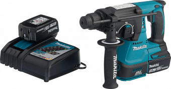 Перфоратор Makita DHR242RFE патрон:SDS-plus уд.:2.4Дж аккум. (кейс в комплекте) от магазина РЭССИ