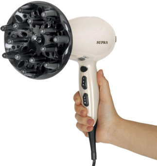 Фен Supra PHS-2205L 2200Вт бежевый от магазина РЭССИ