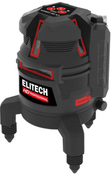 Нивелир лазерн. Elitech LN 5D GREEN 2кл.лаз. 520нм цв.луч. зеленый 5луч. (204734) от магазина РЭССИ