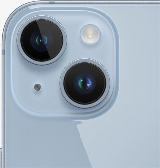 Смартфон Apple A2886 iPhone 14 Plus 256Gb 6Gb голубой моноблок 3G 4G 1Sim 6.7" 1284x2778 iOS 16 12Mpix 802.11 a/b/g/n/ac/ax NFC GPS TouchSc Protect от магазина РЭССИ