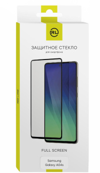 Защитное стекло для экрана Redline Samsung Galaxy A04s 6.5" черный 1шт. (УТ000033136) от магазина РЭССИ