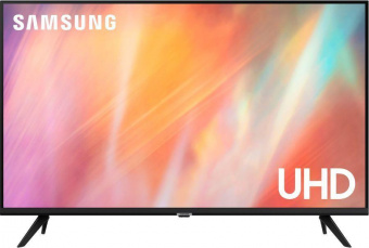 Телевизор LED Samsung 43" UE43AU7002UXRU Series 7 черный 4K Ultra HD 60Hz DVB-T2 DVB-C DVB-S2 WiFi Smart TV (RUS) от магазина РЭССИ