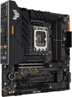 Материнская плата Asus TUF GAMING B660M-PLUS WIFI Soc-1700 Intel B660 4xDDR5 mATX AC`97 8ch(7.1) 2.5Gg RAID+HDMI+DP от магазина РЭССИ