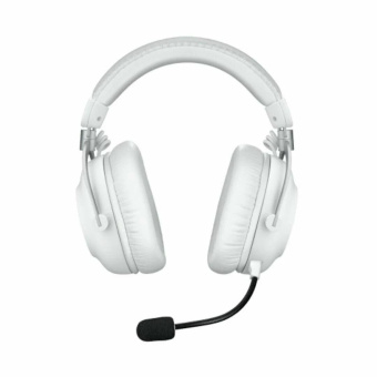 Наушники с микрофоном Logitech G Pro X 2 Lightspeed белый накладные BT оголовье (981-001269) от магазина РЭССИ