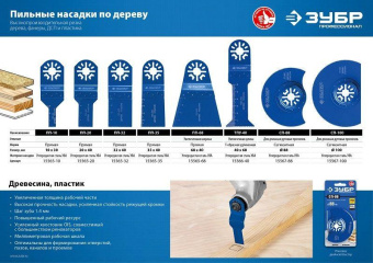 Насадка для многофункциональных инструментов Зубр ПП-32 от магазина РЭССИ