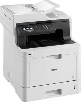 МФУ лазерный Brother DCP-L8410CDW (DCPL8410CDWR1) A4 Duplex Net WiFi серый от магазина РЭССИ