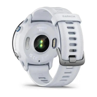 Смарт-часы Garmin Forerunner 955 33мм 1.3" корп.черный рем.белый разм.брасл.:130-220мм (010-02638-31) от магазина РЭССИ