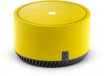 Умная колонка Yandex Станция Лайт Алиса желтый 5W 1.0 BT 10м (YNDX-00025Y) от магазина РЭССИ