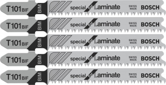 Набор пилок по ламинату Bosch 2608636431 5пред. (лобзики) от магазина РЭССИ