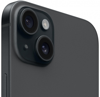 Смартфон Apple A3096 iPhone 15 Plus 256Gb черный моноблок 3G 4G 2Sim 6.7" 1290x2796 iOS 17 48Mpix 802.11 a/b/g/n/ac/ax NFC GPS GSM900/1800 TouchSc Protect от магазина РЭССИ