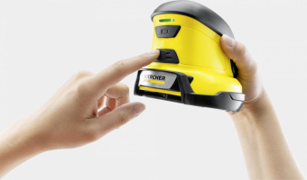 Мойщик окон Karcher EDI 4 шир.скреб.:100мм пит.:от аккум. желтый от магазина РЭССИ