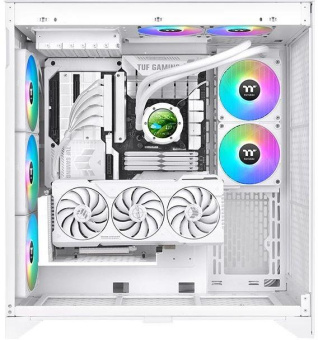 Система водяного охлаждения Thermaltake TH240 V2 Ultra EX Snow ARGB Soc-AM5/AM4/1151/1200/1700 белый 4-pin 28.5dB Al+Cu LCD Ret (CL-W425-PL12SW-A) от магазина РЭССИ