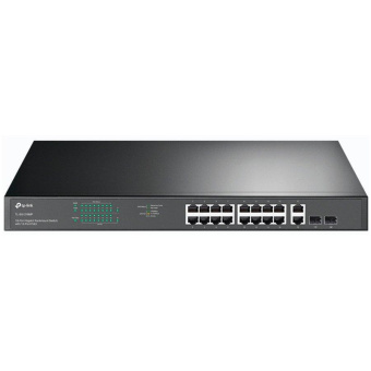 Коммутатор TP-Link JetStream TL-SG1218MP 18G 16PoE+ 250W неуправляемый от магазина РЭССИ