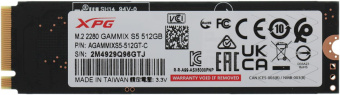 Накопитель SSD A-Data PCIe 3.0 x4 512GB AGAMMIXS5-512GT-C Gammix S5 M.2 2280 от магазина РЭССИ
