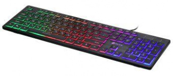 Клавиатура Оклик 550ML черный USB slim Multimedia LED от магазина РЭССИ