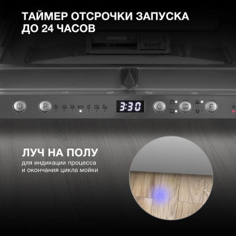 Посудомоечная машина встраив. Hyundai HBD 674 2100Вт полноразмерная серебристый от магазина РЭССИ