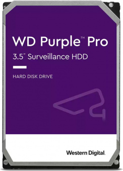 Жесткий диск WD SATA-III 8Tb WD8001PURP Video Purple Pro (7200rpm) 256Mb 3.5" от магазина РЭССИ