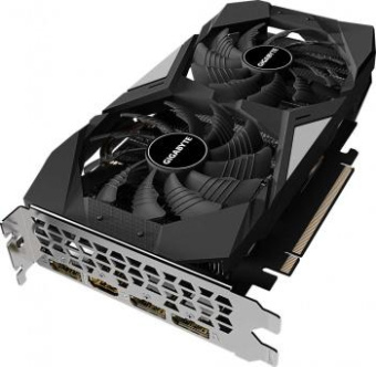 Видеокарта Gigabyte PCI-E GV-N166SOC-6GD NVIDIA GeForce GTX 1660SUPER 6144Mb 192 GDDR6 1830/14000 HDMIx1 DPx3 HDCP Ret от магазина РЭССИ