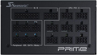 Блок питания Seasonic ATX 850W PRIME PX-850 80+ platinum 24pin 135mm fan 14xSATA Cab Manag RTL от магазина РЭССИ