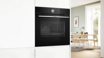 Духовой шкаф Электрический Bosch HBG7764B1 черный от магазина РЭССИ