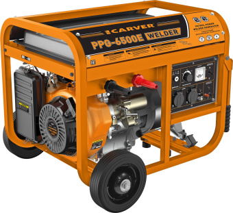 Генератор Carver PPG- 6500E WELDER 5.5кВт от магазина РЭССИ
