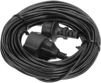 Удлинитель силовой PROconnect PROc-Uc (13-4910) 3x0.75кв.мм 1розет. 20м ПВС 6A без катушки черный от магазина РЭССИ