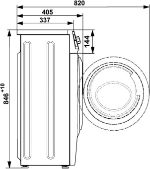 Стиральная машина Атлант СМА 40М109-00 класс: A+ загр.фронтальная макс.:4кг белый от магазина РЭССИ