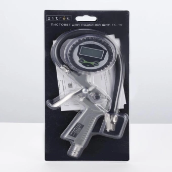 Пистолет для накачки шин Zitrek TG-10 120л/мин серый от магазина РЭССИ