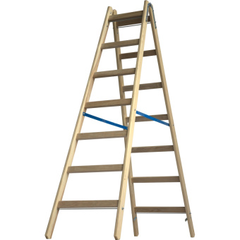 Деревянная стремянка Krause 2х7 170279 от магазина РЭССИ