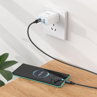 Кабель Hoco X89 Wind X89 WIND TYPE-C TO TYPE-C USB Type-C (m)-USB Type-C (m) 1м черный коробка от магазина РЭССИ
