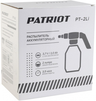 Опрыскиватель Patriot PT-2Li аккум. 2л оранжевый/черный (755302604) от магазина РЭССИ