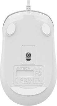 Мышь A4Tech Fstyler FM26S серебристый/белый оптическая (1600dpi) silent USB для ноутбука (4but) от магазина РЭССИ