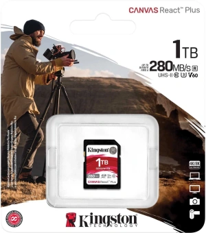 Флеш карта SDXC 1TB Kingston SDR2V6/1TB Canvas React Plus w/o adapter от магазина РЭССИ