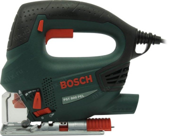 Лобзик Bosch PST 800 PEL 530Вт 3000ходов/мин от электросети (кейс в комплекте) от магазина РЭССИ