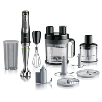 Блендер погружной Braun MQ9195XLI 1200Вт черный от магазина РЭССИ