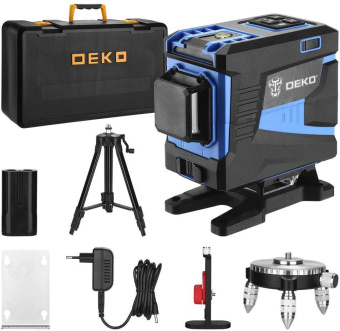 Уровень лазер. Deko LL12-HVR PREMIUM (065-0105-2) от магазина РЭССИ