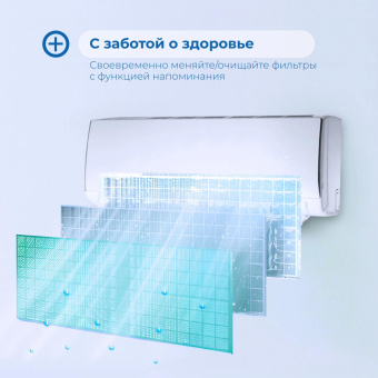Сплит-система Vitek VT-2504 белый от магазина РЭССИ